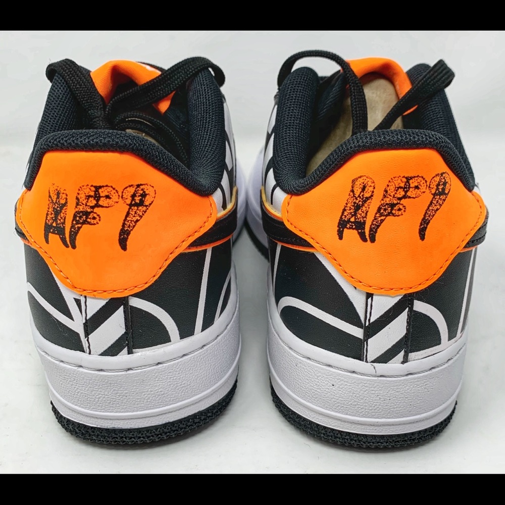 New Nike Air Force 1 LV8 GS 820438109 White/Black - Picture 4 of 9